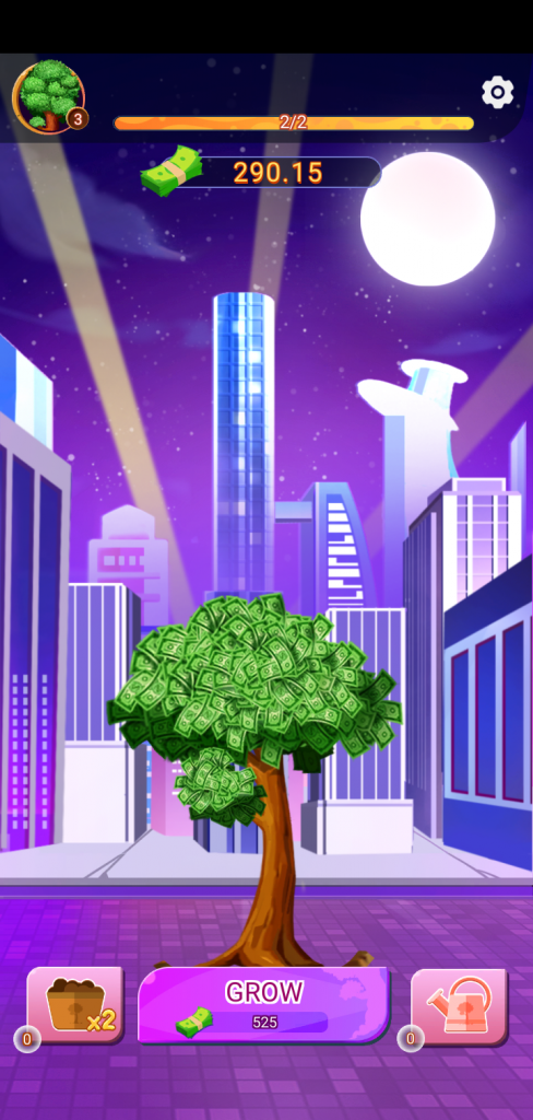 Bustling City: Neon Tree