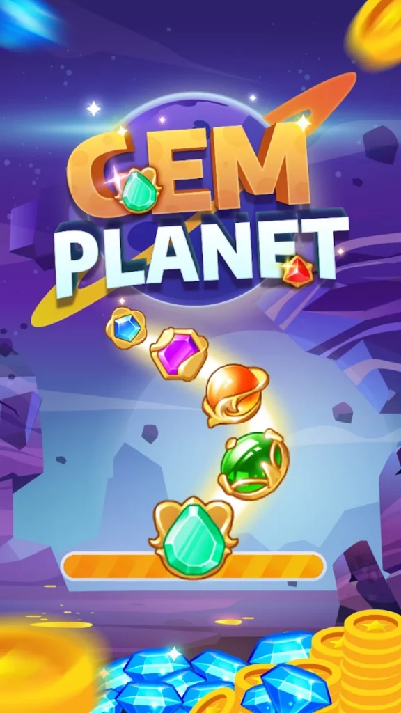 Gem Planet Merge- Puzzle