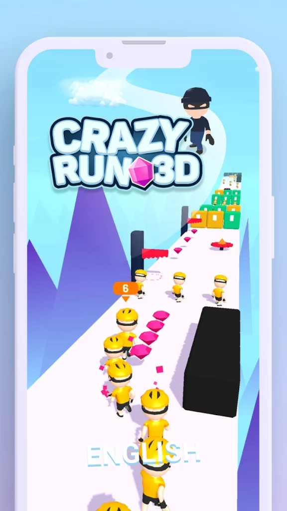 Crazy Run 3D - Gem Party
