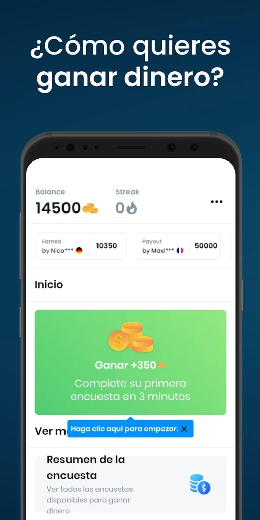 CashBaron: aplicación para ganar dinero