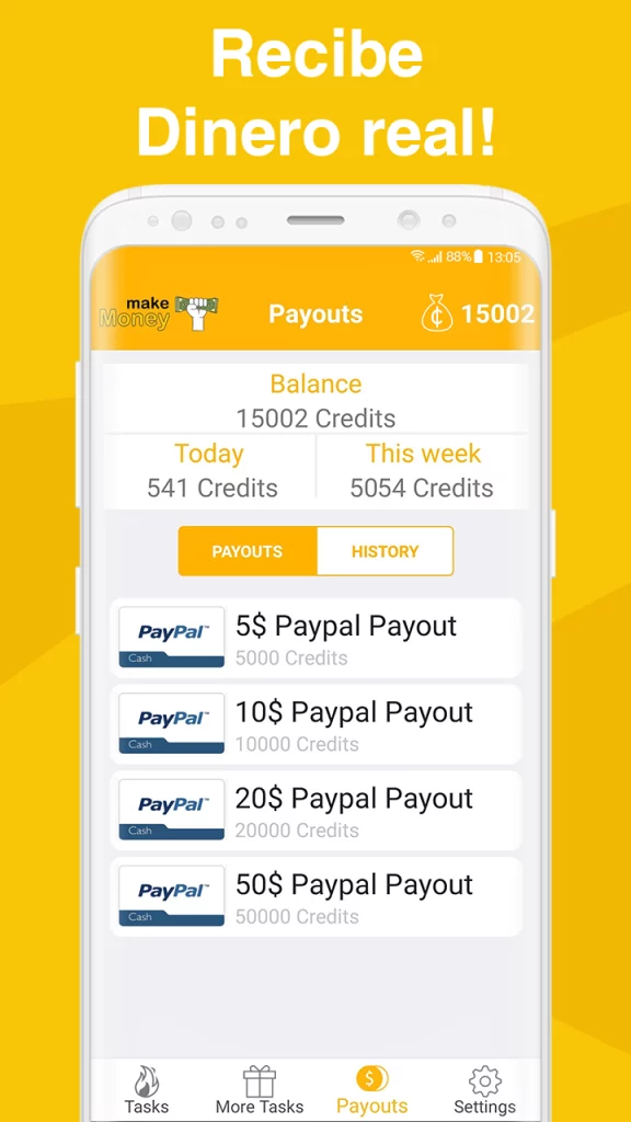 aplicación para ganar dinero - Apps que si pagan
