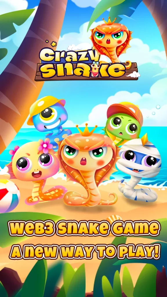 Crazy Snake - Web3 Snake Game 