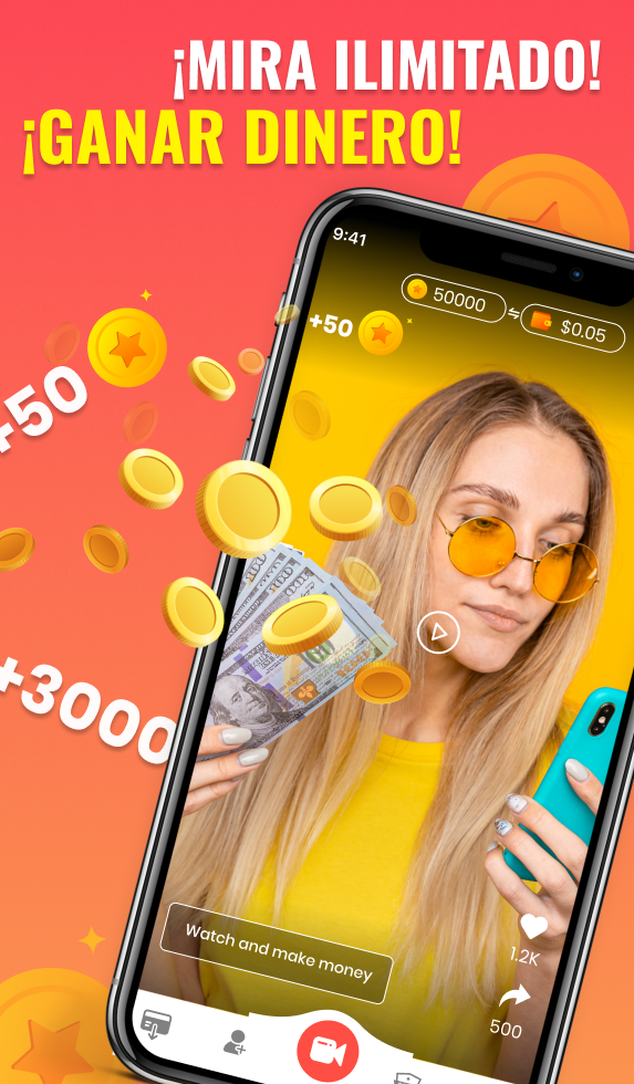 Aplicaciones para ganar dinero viendo videos - apps que si pagan