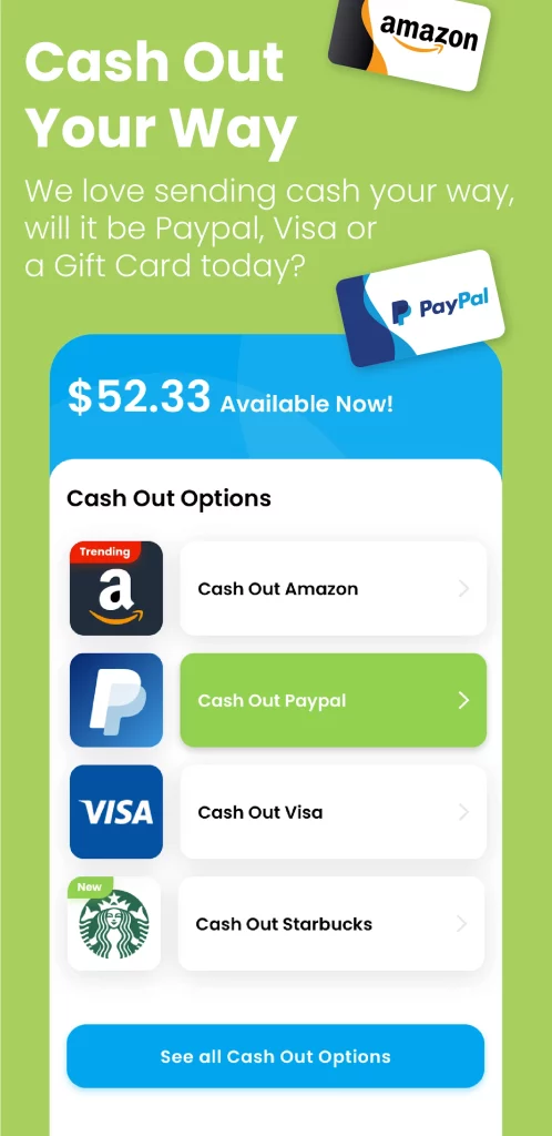Application to earn money by answering surveys - App that does pay