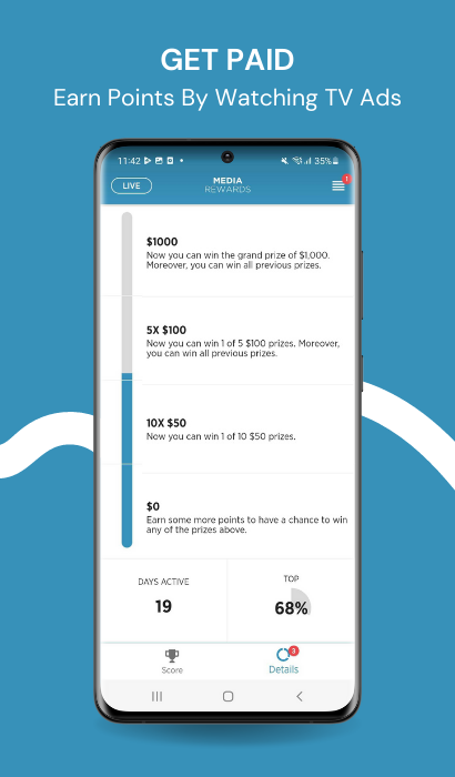 Aplicación para ganar dinero viendo publicidad  - app que si paga 

