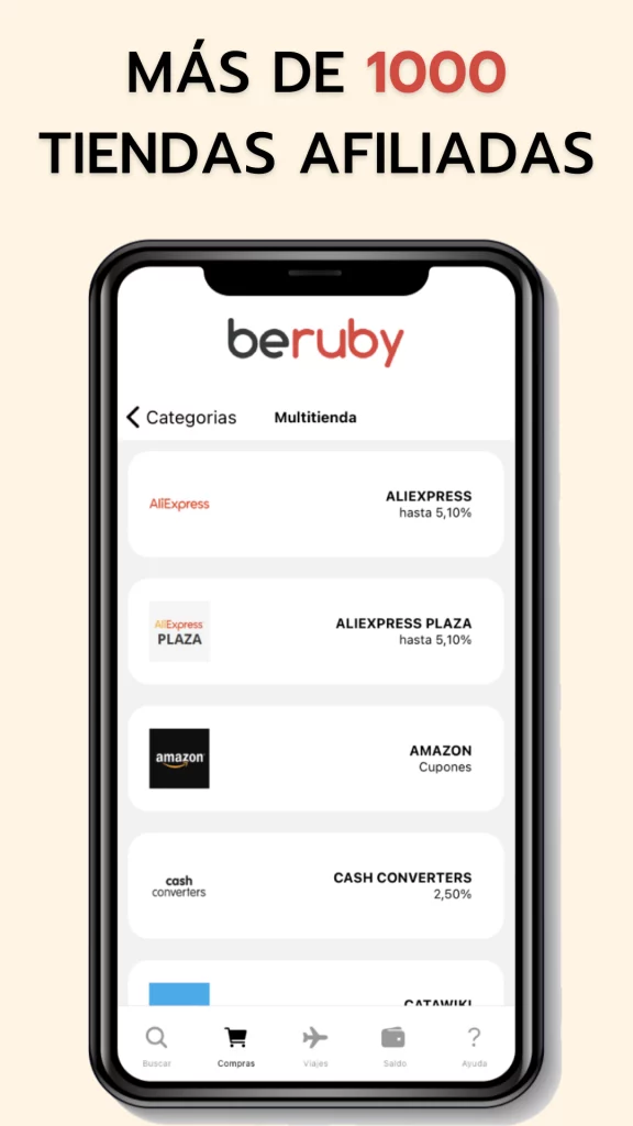 BeRuby - aplicación para ganar dinero gratis