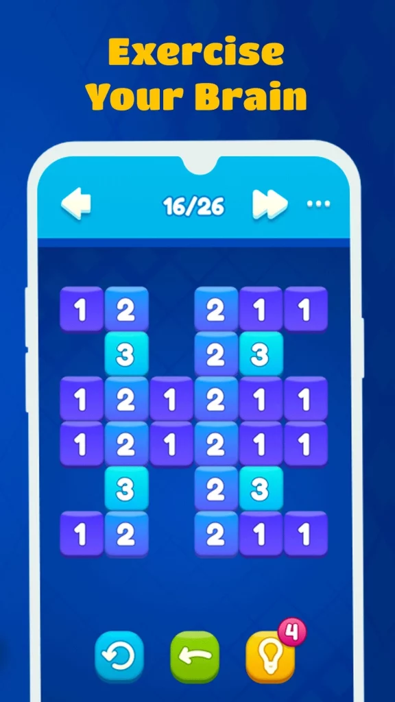 Destroy Numbers Sliding Puzzle - aplicación para ganar dinero jugando