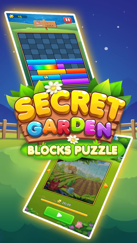 Secret Garden: Blocks Puzzle