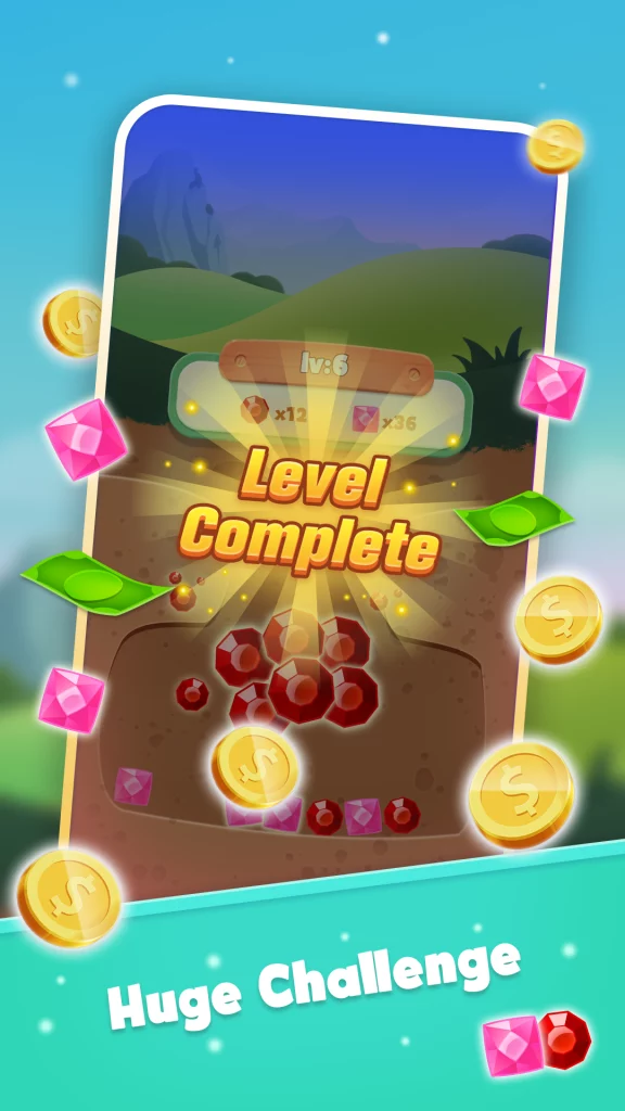 Jewel Blast - aplicación para ganar dinero jugando