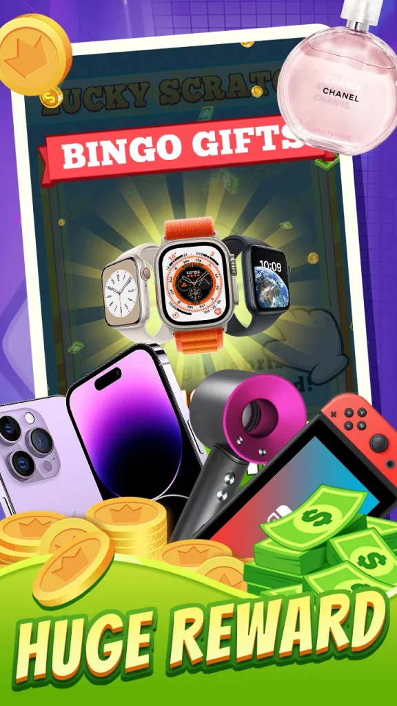 Juego de bingo para ganar dinero - Bingo Crush-Win Real Money