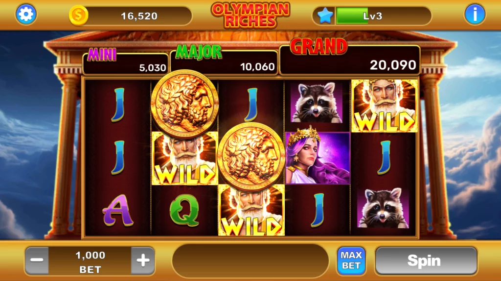 Olympian Riches: Zeus Slots