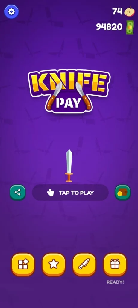 KnifePay Game - Get Cashback