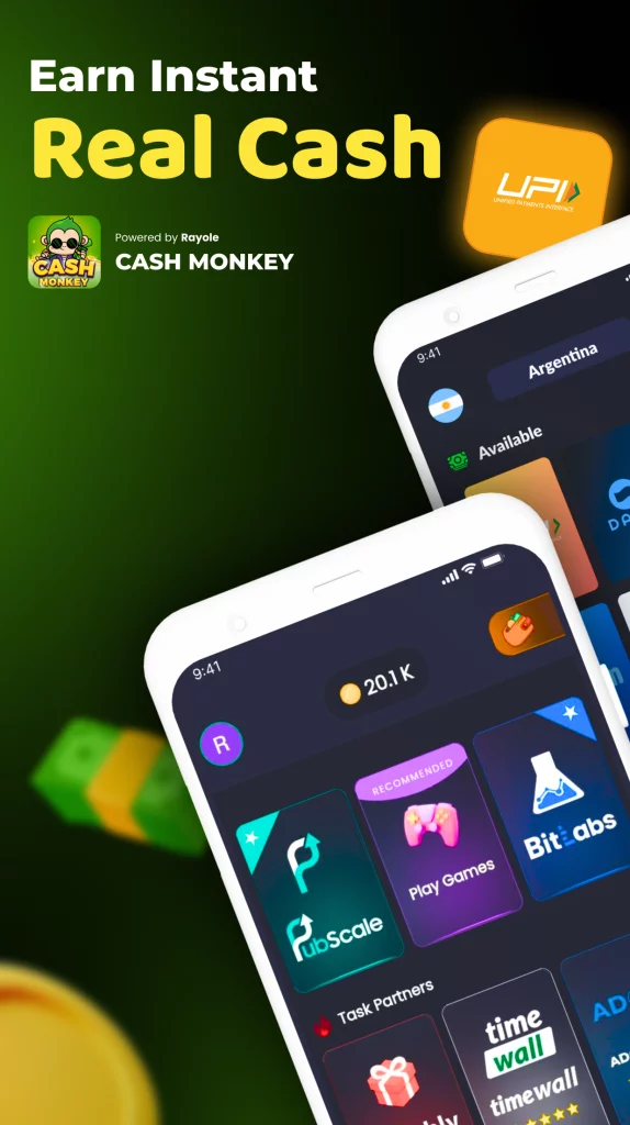 Cash Monkey - Get Rewarded Now app