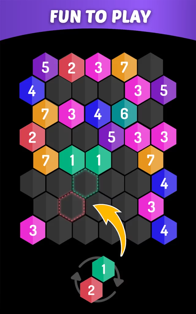 Hexa Puzzle app