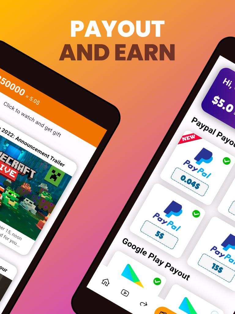 Tube Pay - Watch & Earn app