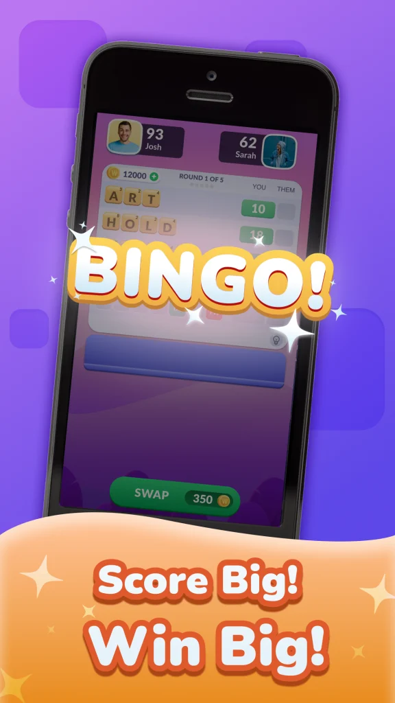 Word Roll - Word Bingo app