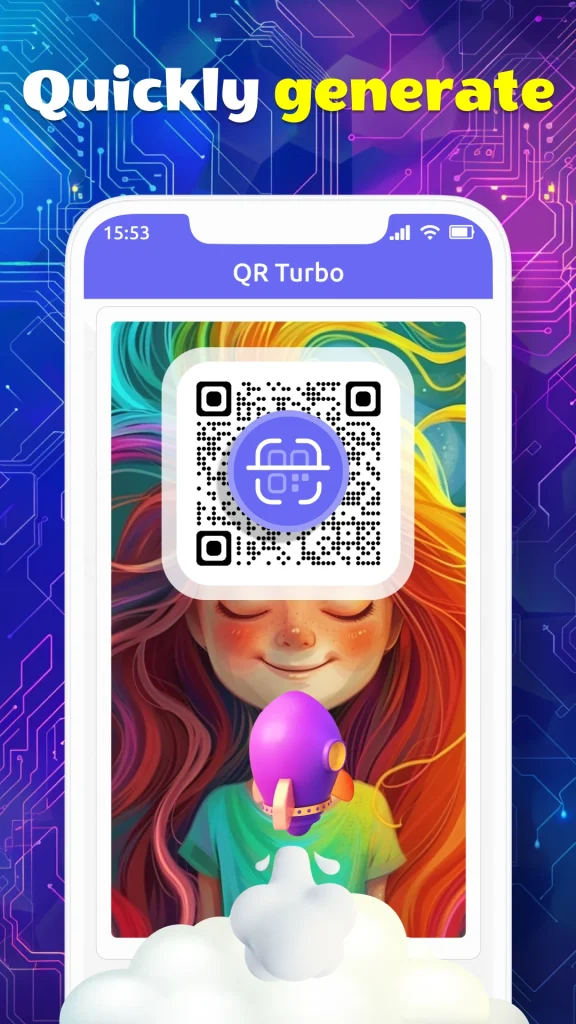 QR Turbo app