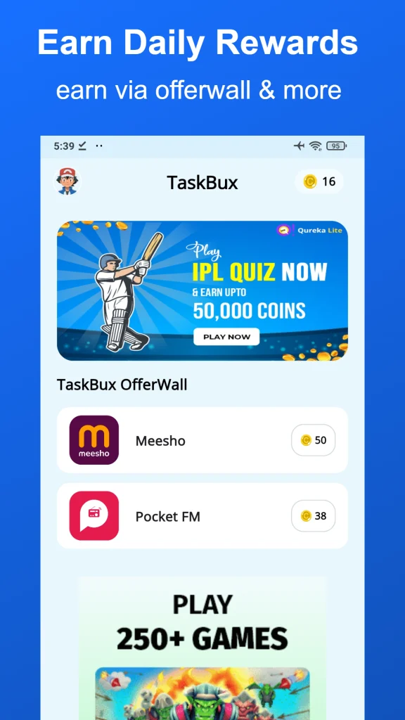 Descargar TaskBux - Get Rewarded Daily