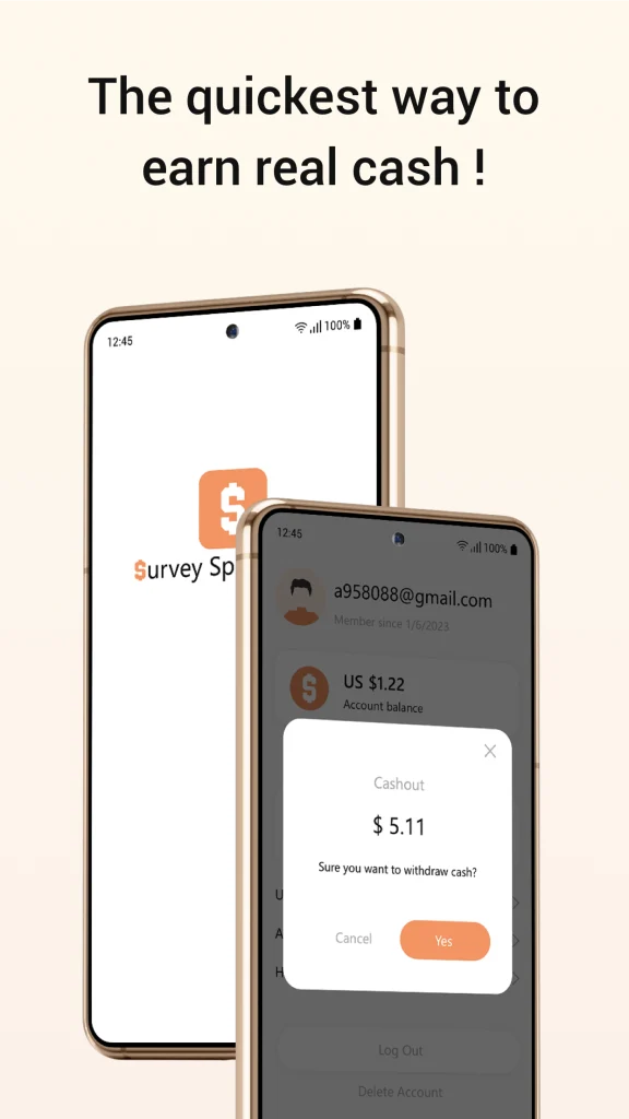 Survey Spring Cash - Earn Cash app