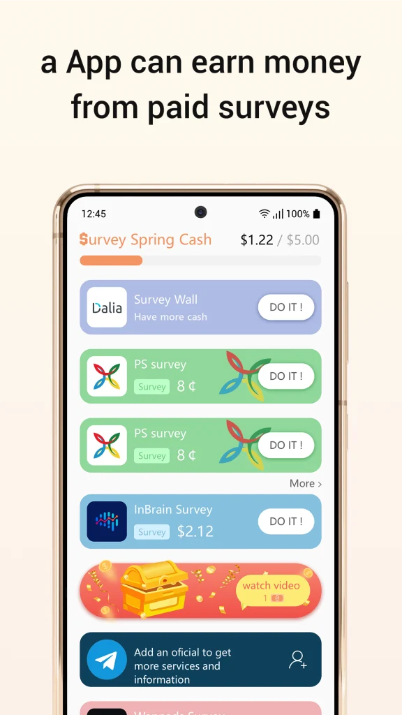 Descargar Survey Spring Cash - Earn Cash
