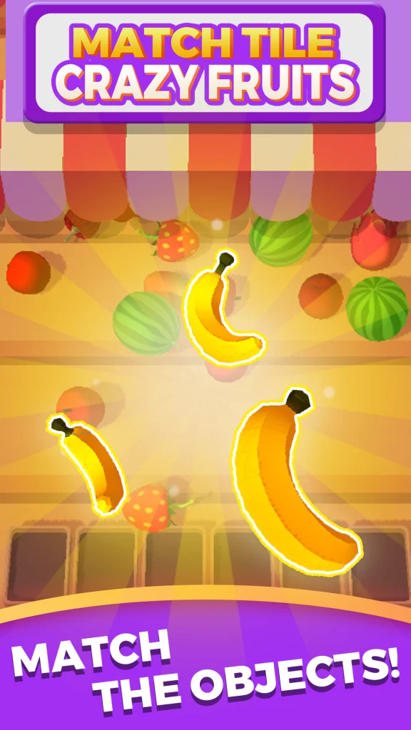 Match Tile: Crazy Fruits app