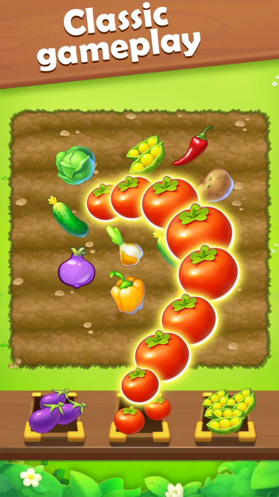Harvest Vegetables app