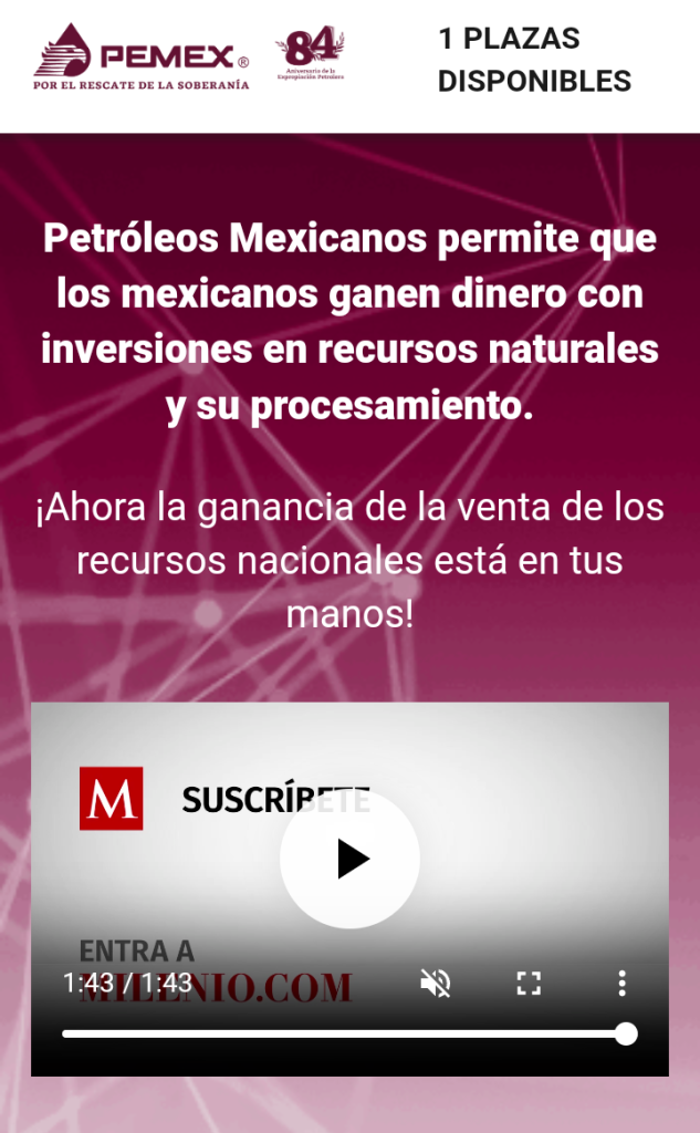 Invertir PEMEX