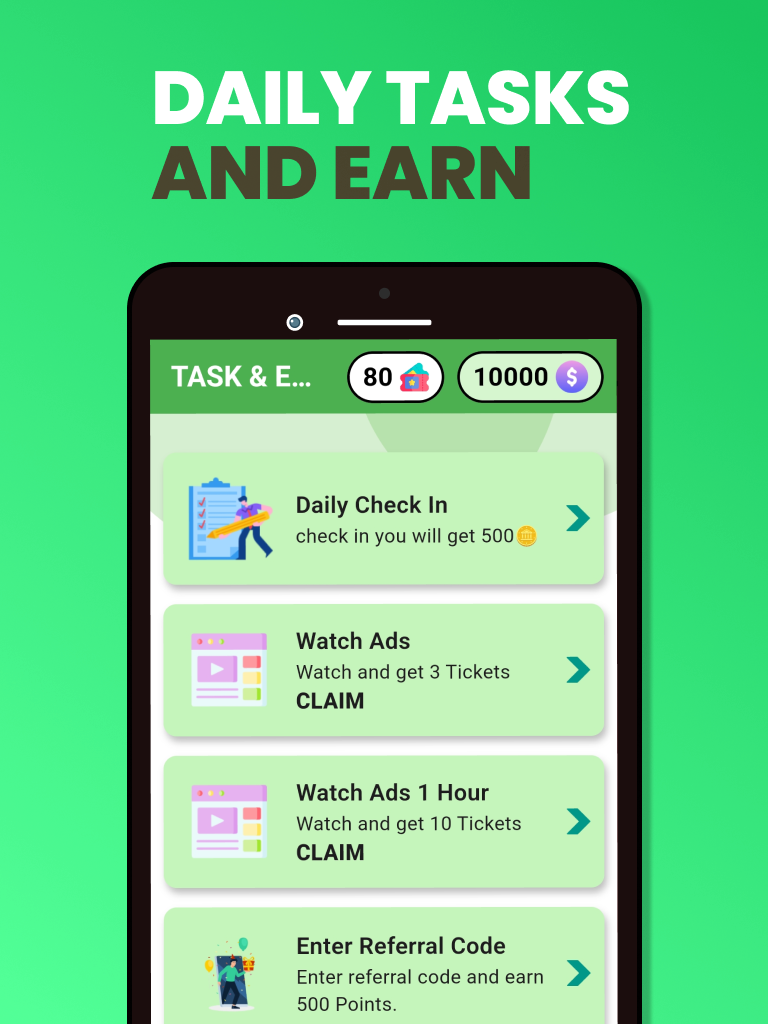 Scratch Card - Earn Rewards app