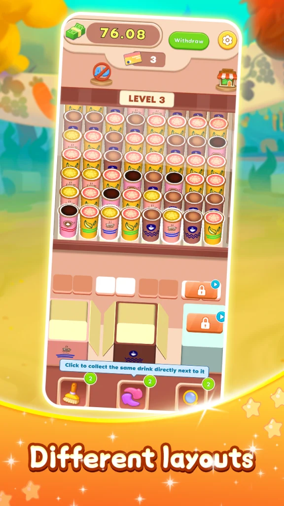 Coffee Craze - Match Game app