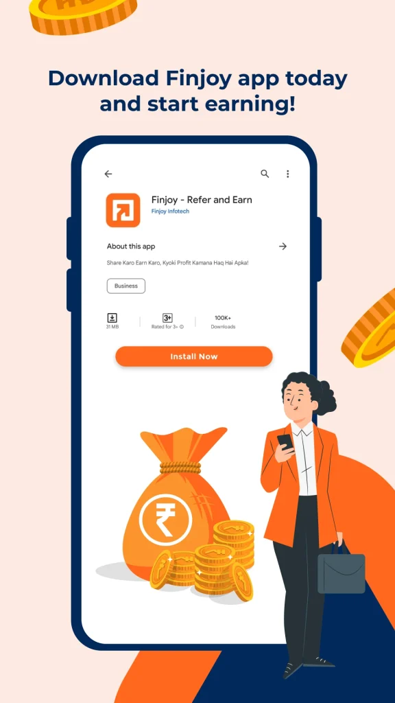 Finjoy : Share and Earn online app