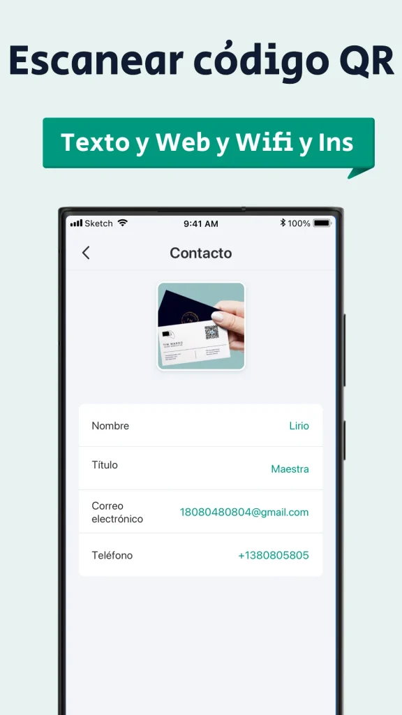 EasyScan - lector QR y códigos app