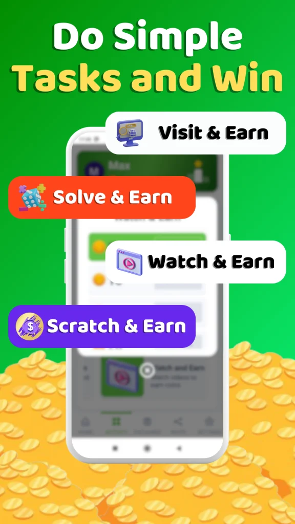 CashMax - Watch, Play & Earn app