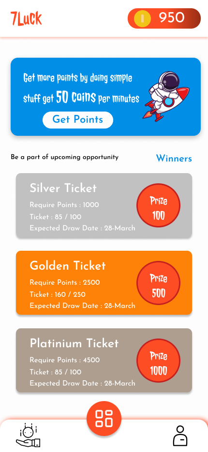 Lucky Draw & Earn Money app