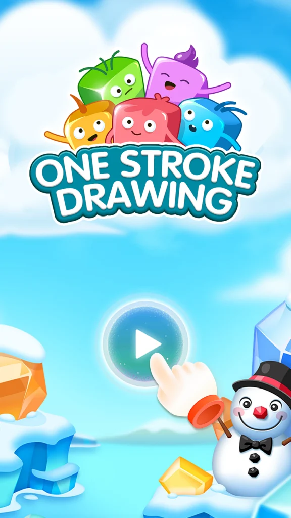 One Stroke Drawing app