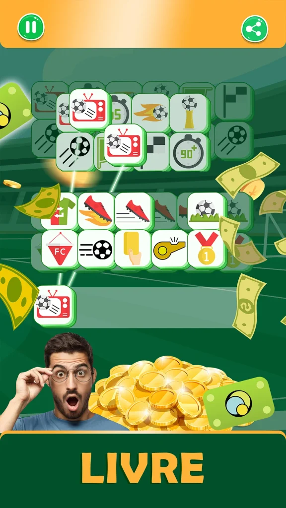 Lucky Soccer Match 3:Win Coins app