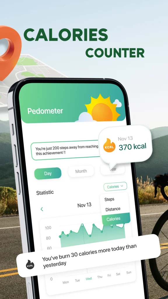 Descargar Pedometer App: Step Counter 