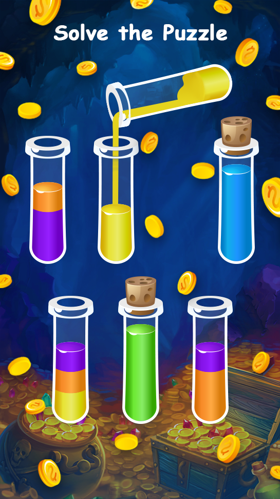 Earn Money - Water Sort Puzzle app