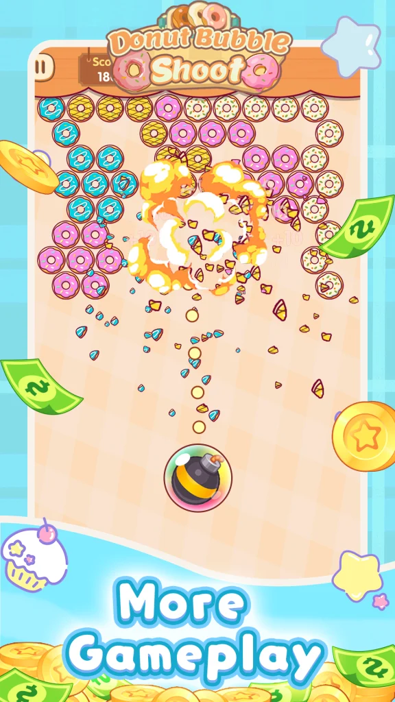 Donut Bubble Shoot app