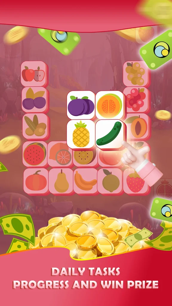 Fruit Match 3: Ganhe Dinheiro app