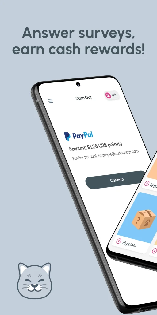 Curious Cat: Paid Surveys app