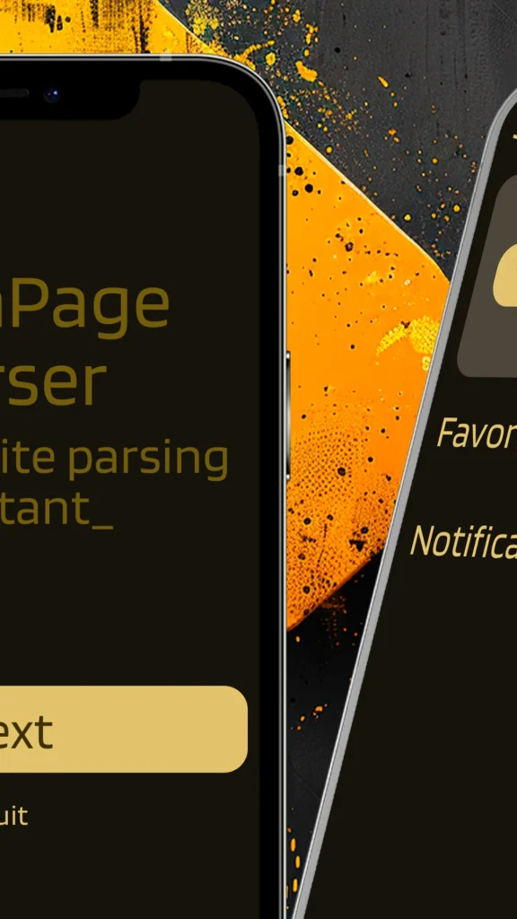 FlashPage parser app