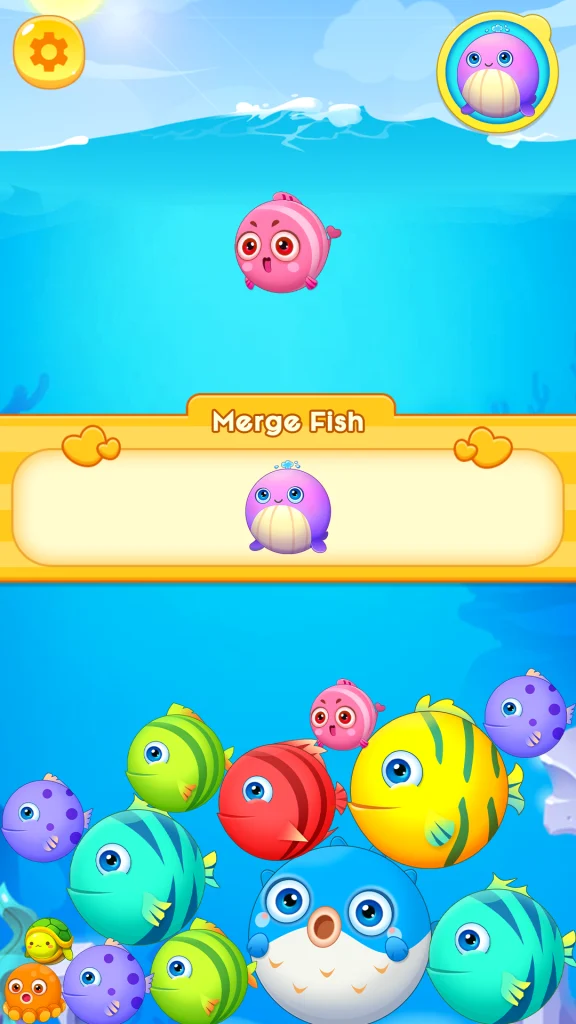 Marine Fish Merge app