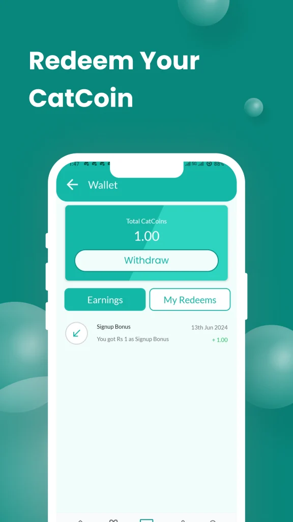 Catcash - Earn Instant Rewards app