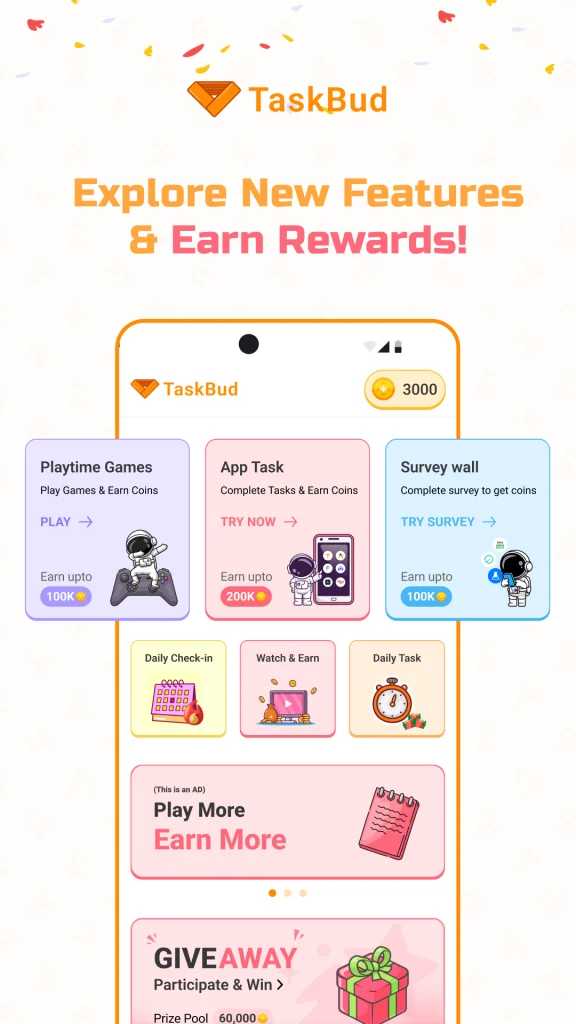 Descargar TaskBud - Earn Cash & Rewards