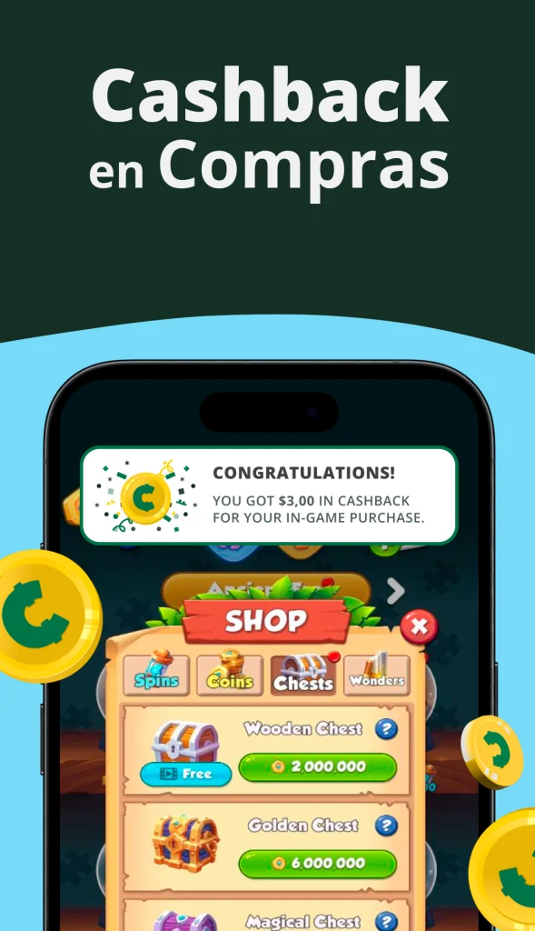 myCashery: Juega y Gana Dinero app