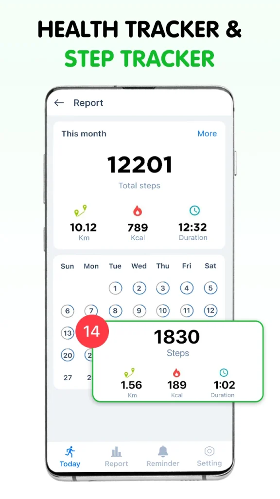 Step Counter - Pedometer Track app