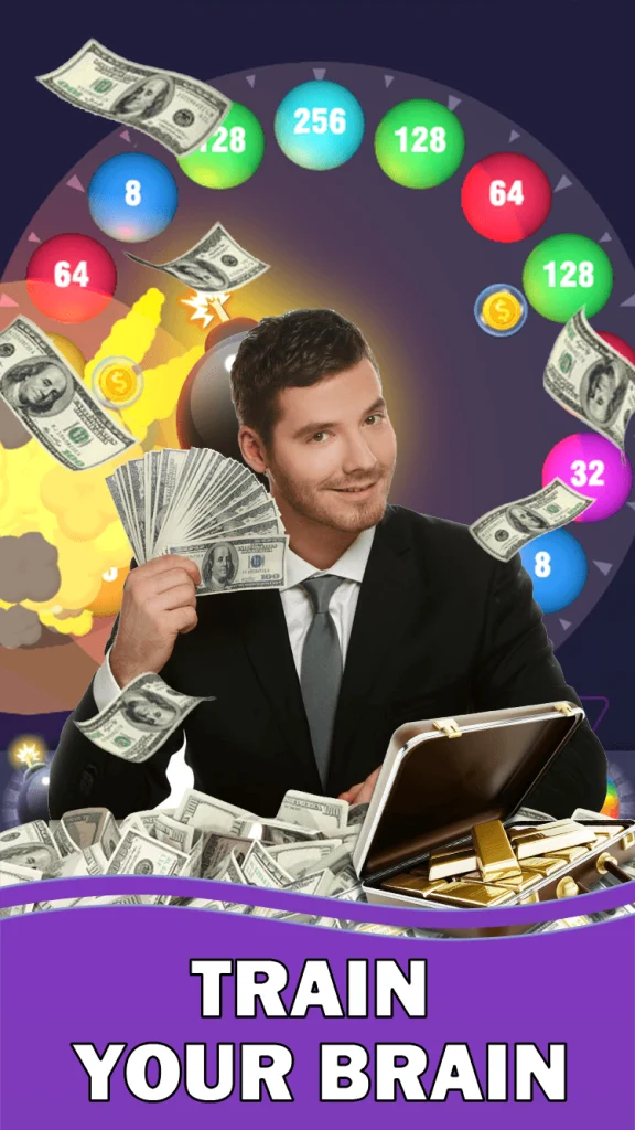 3D Roll Merge-2048: Win Cash app