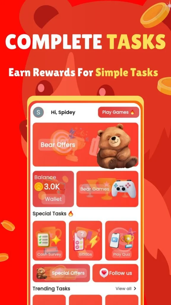 Descargar Cash Bear - Earn Rewards