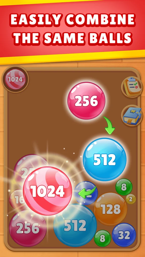 Bubble Merge Puzzle app