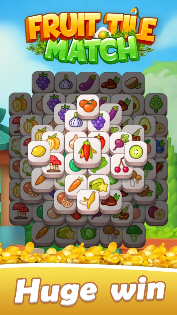 Fruit Tile Match app